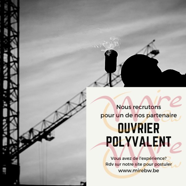 OUVRIER POLYVALENT (H/F/X) OUVRIER POLYVALENT (H/F/X)