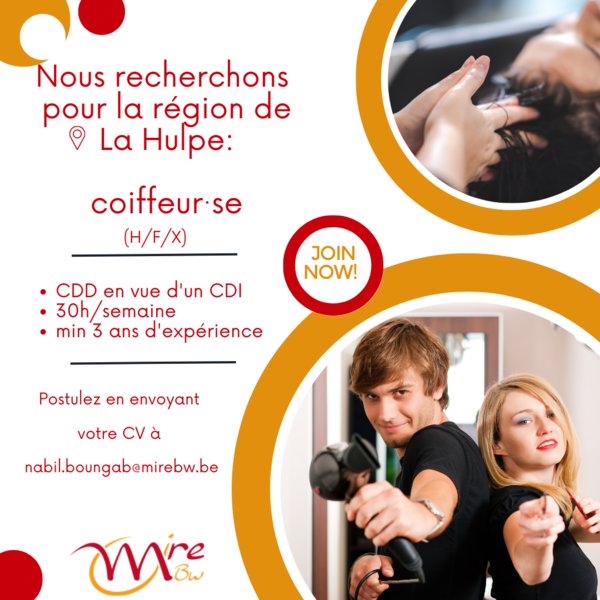 Coiffeur·se H/F/X Coiffeur·se H/F/X