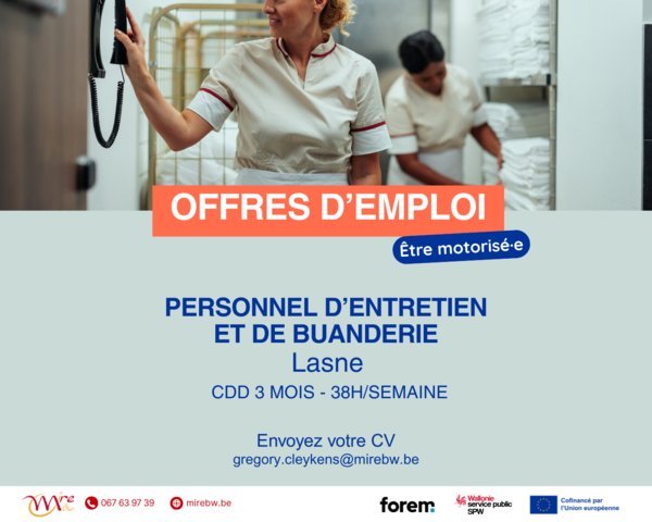 Personnel d’entretien et de buanderie Personnel d’entretien et de buanderie
