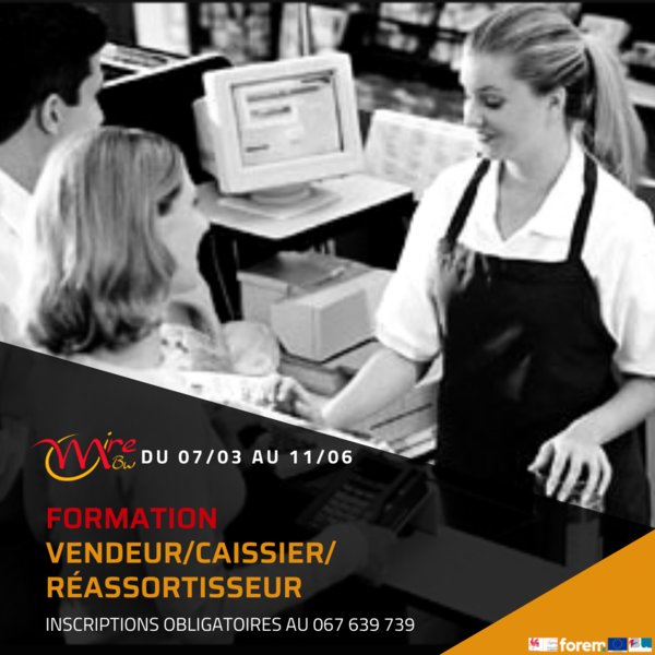 Vendeur - caissier - réassortisseur (H/F)
