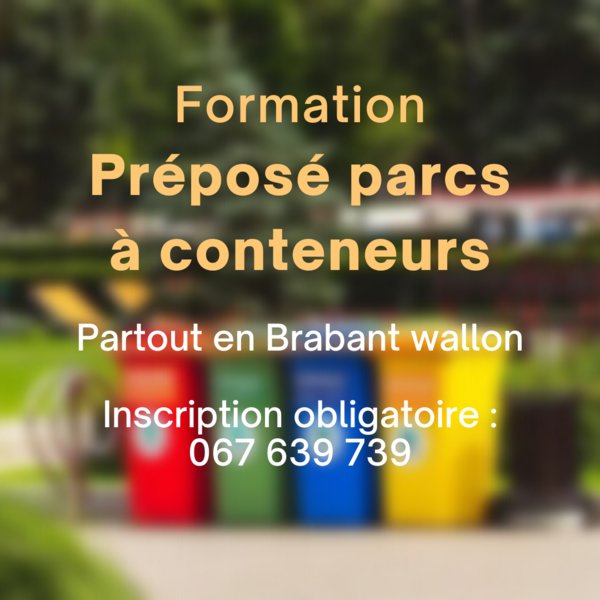 Préposé parcs à conteneur (H/F) Préposé parcs à conteneur (H/F)