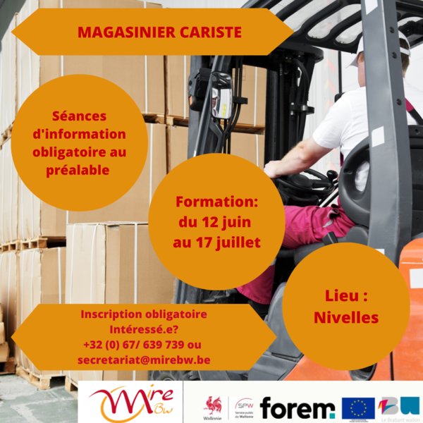 Magasinier cariste (H/F/X) Magasinier cariste (H/F/X)