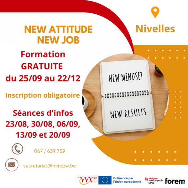 NEW ATTITUDE, NEW JOB - Nivelles NEW ATTITUDE, NEW JOB - Nivelles