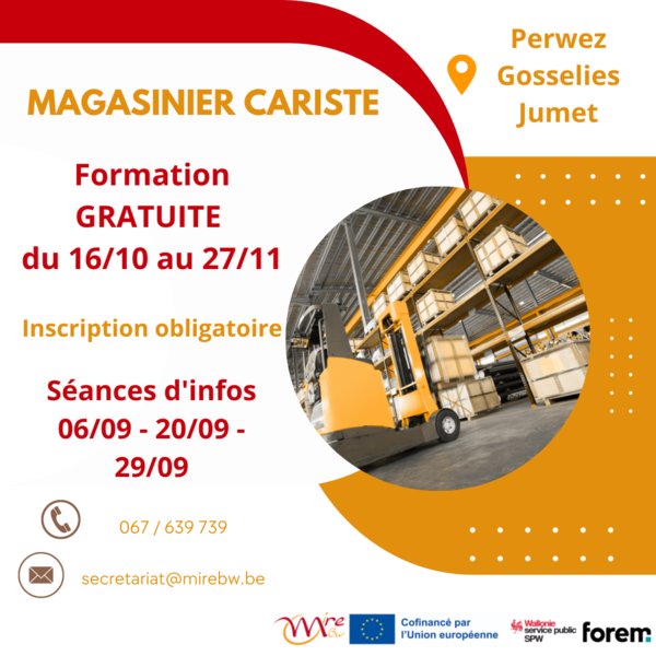 Magasinier cariste (H/F/X) Magasinier cariste (H/F/X)